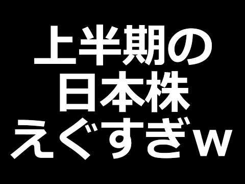 日本株がとんでもないことになってるｗ
