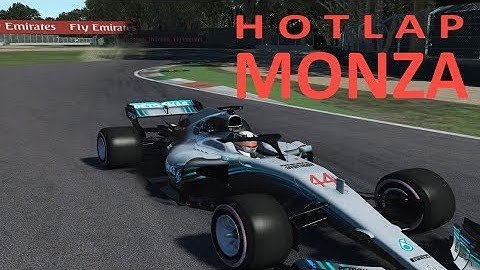 Hotlap Monza - Rfactor 2 - F1 ASR mod 2018