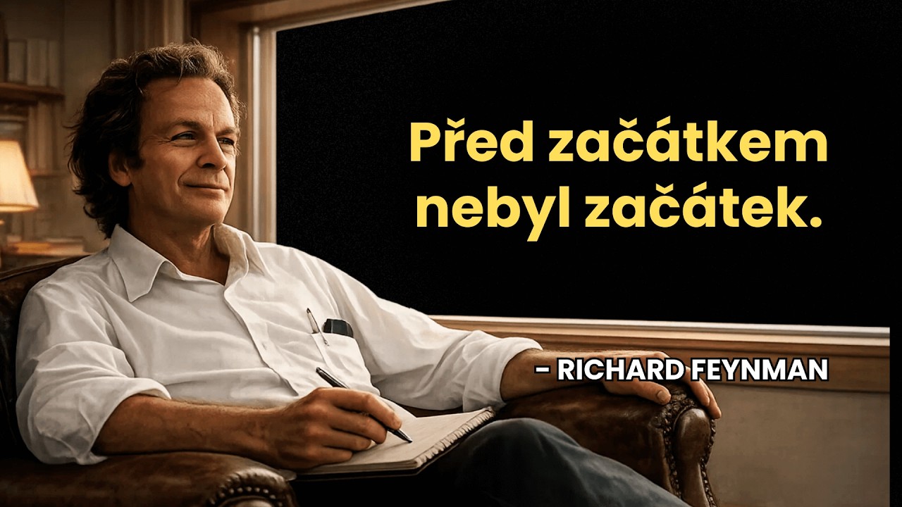 Co existuje PŘED velkým třeskem — Feynman to vysvětluje srozumitelně