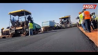 Ouagadougou : L'état d'avancement de la construction de l'autoroute de contournement constaté