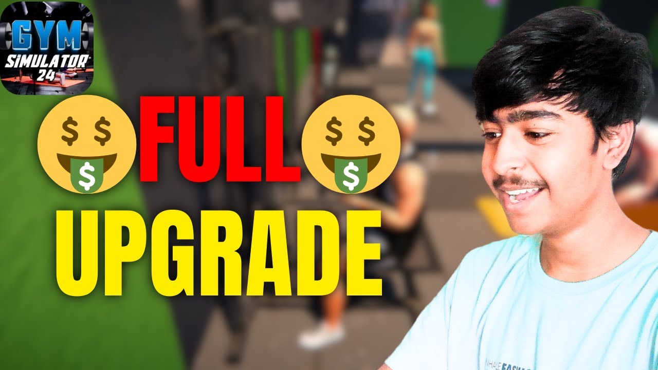 Spend 100000$ To Upgrade My GYM - Gym Simulator 24 - YouTube