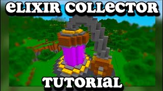 How To Build an ELIXIR COLLECTOR In 15 Simple Steps | Minecraft Timelapse