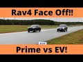 Drag Race: Toyota Rav4 Prime vs Rav4 EV