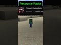 Zombileri Baştan Aşağı Değiştiren Resource Pack (Minecraft Resource Pack)  #minecraft
