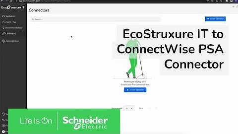 EcoStruxure IT to ConnectWise PSA Connector | Schneider Electric