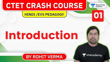 10:00 AM - CTET Crash Course 2020 | Hindi Language by Rohit Verma | Introduction