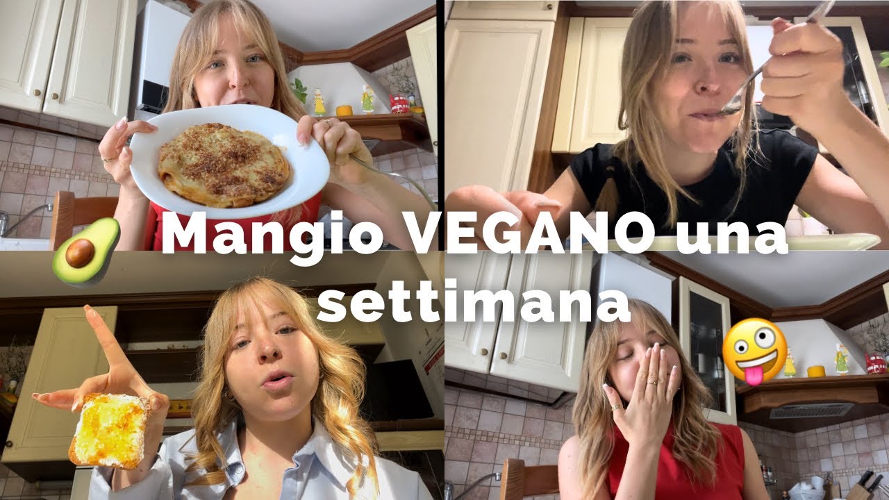 MANGIO VEGANO PER UNA SETTIMANA || FC