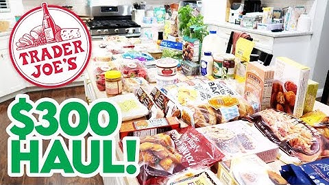 $300 TRADER JOES HAUL! 😲 NEW SUMMER 2021 ITEMS