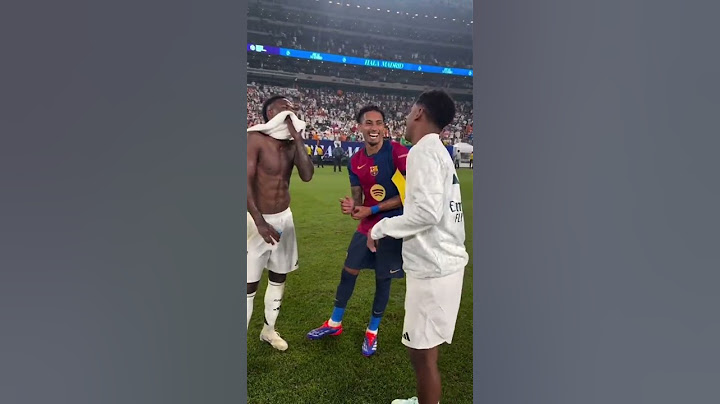 Meet Braslin Vinicius Junior, Rafinha, Rodrygo and Eder Militao After the Barcelona and Real Madrid