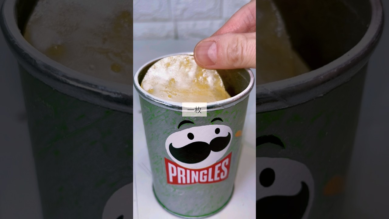 Aurora-colored Pringles 😮✨ - YouTube