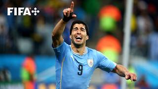Luis Suarez's Game Winning Goal v England | 2014 FIFA World Cup