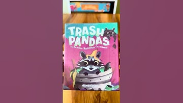 Trash Pandas Card Game Review | Would you risk it all for trash?