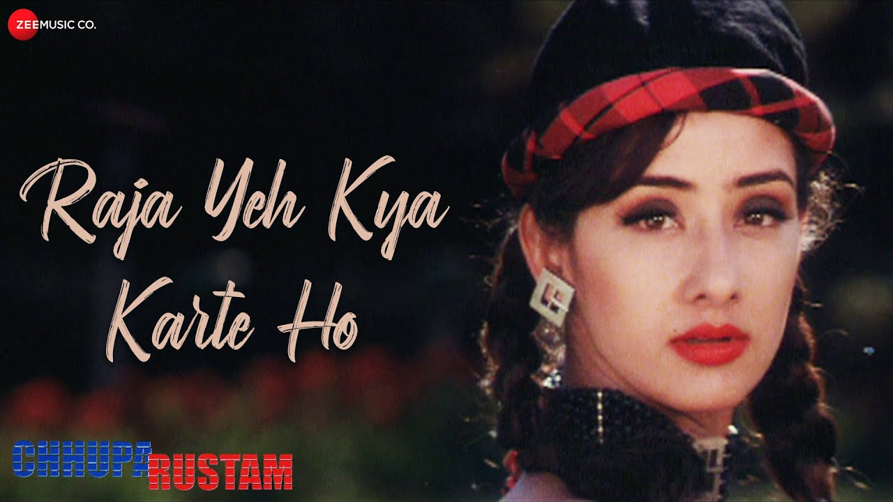 Raja Yeh Kya Karte Ho | Chhupa Rustam| Sanjay Kapoor, Mamta Kulkarni | Alka Yagnik, Kumar Sanu - YouTube