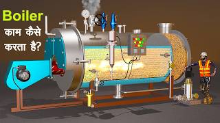 Fire Tube Boiler Explained🔥| How It Works (3D Animation)