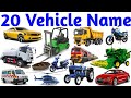Vehicles Learning Video for Children | Transport Names in English