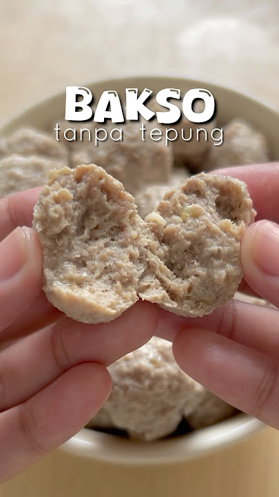 Bakso tanpa tepung | Resep #resepbakso #resep #recipe #baksotanpatepung #bakso #pentol #resepsimple
