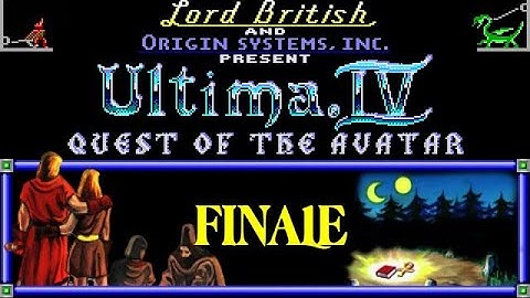 Ultima series - DOSBOX - Ultima IV: Quest of the Avatar FINALE