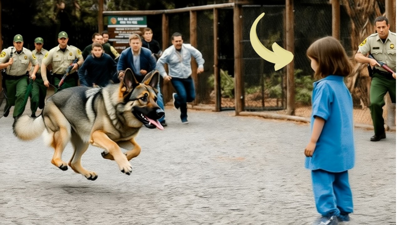 VIOLENT DOG Breaks Out Of CAGE-Everyone Ran Except The LITTLE Girl.What Followed Was UNBELIEVABLE