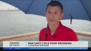 Port Huron man jumps into St. Clair River, saves 7-year-old boy