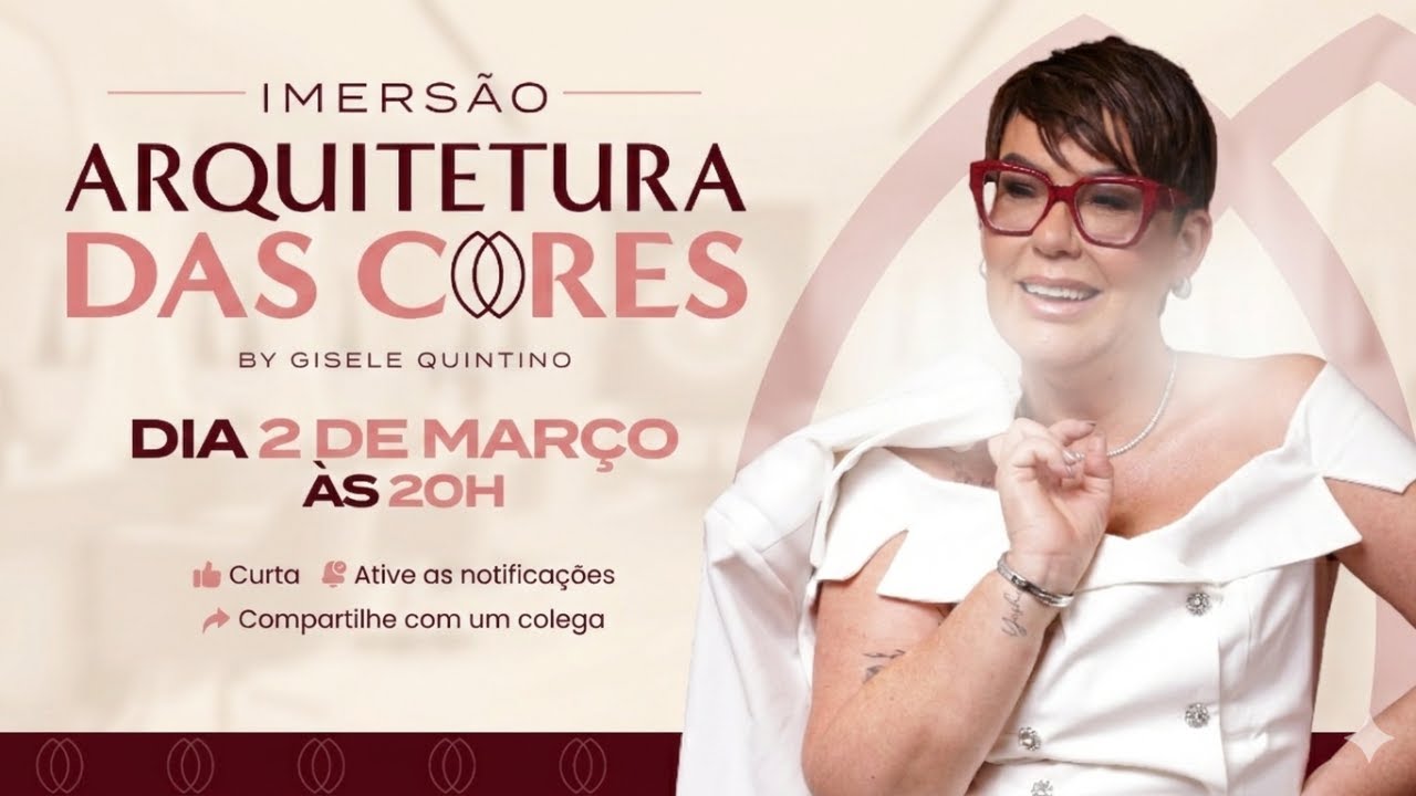 IMERSÃO ARQUITETURA DAS CORES | 02 DE MARÇO - 20H