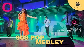 25.11.16 Eva & The O Boys Performing a 90s Pop Medley at O Bar