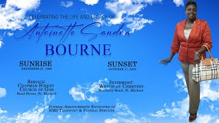 Celebrating the Life and Legacy of Antoinette Sandra Bourne