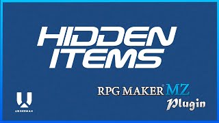RPG MAKER MZ Plugin: Hidden Items