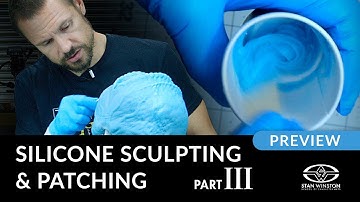 Learn How to Sculpt & Patch Silicone Part 3: How to Seam & Patch a Silicone Makeup - TRAILER