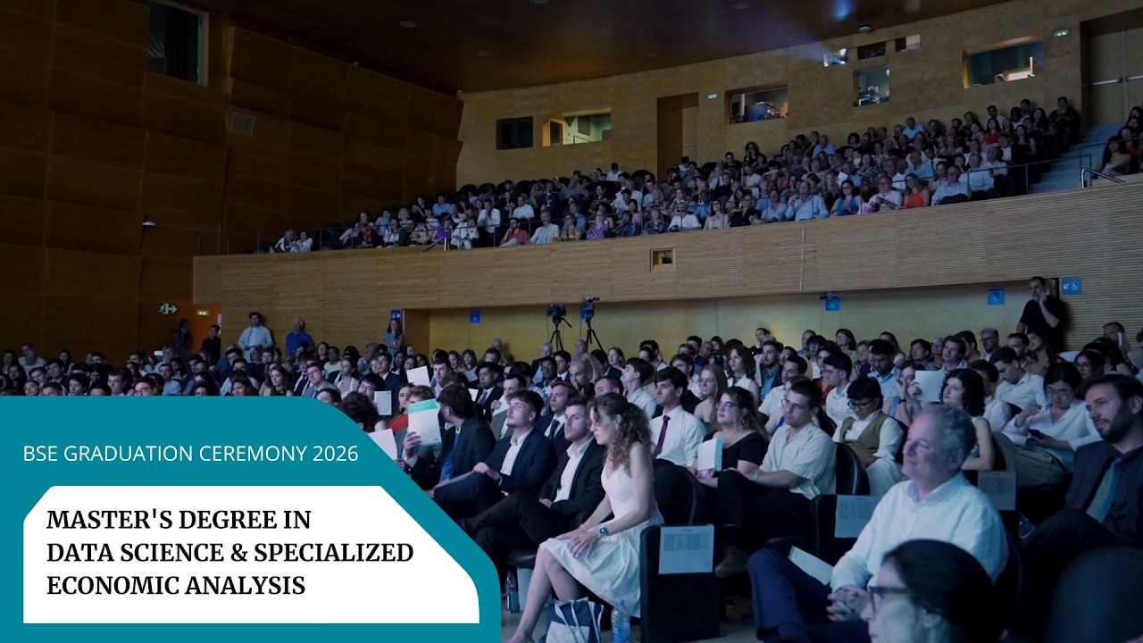 BSE Graduation Ceremony 2026: Master's Degree in Data Science & Specialized Economic Analysis