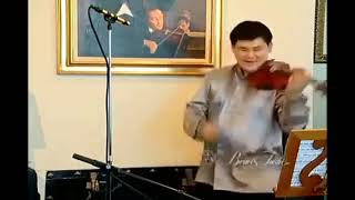 Violin Masterclass  Li Chuanyun 李傳韻 and Ruggiero Ricci Paganini and Wieniawski