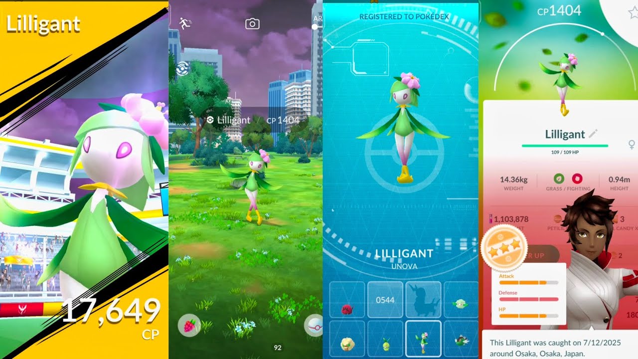 Hisuian Lilligant Pokemon Go Raid 