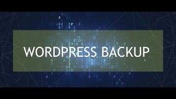 wordpress网站一键备份还原，傻瓜式操作，重要的还可以免费