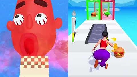 Sandwich Runner VS Twerk Race 3D Max Level Unlocked SpeedRun Gameplay Android,ios