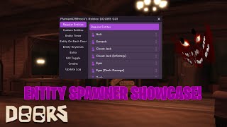 ROBLOX DOORS ENTITY SPAWNER SCRIPT SHOWCASE!