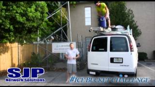 SJP Network Solutions' CEO does the ALS Ice Bucket Challenge