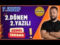 7.Sınıf Matematik | ÜLKE GENELİ 2.Dönem 2.Yazılı Çalışması