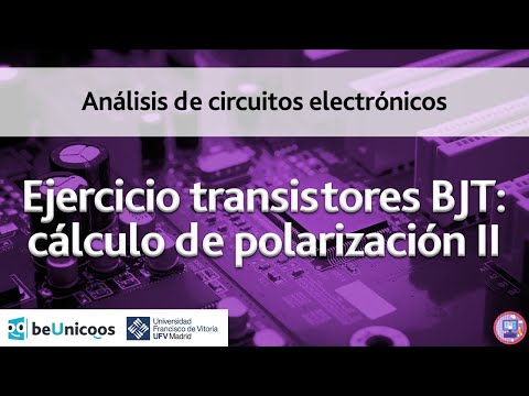 Ejercicio transistores BJT - Cálculo de polarización II