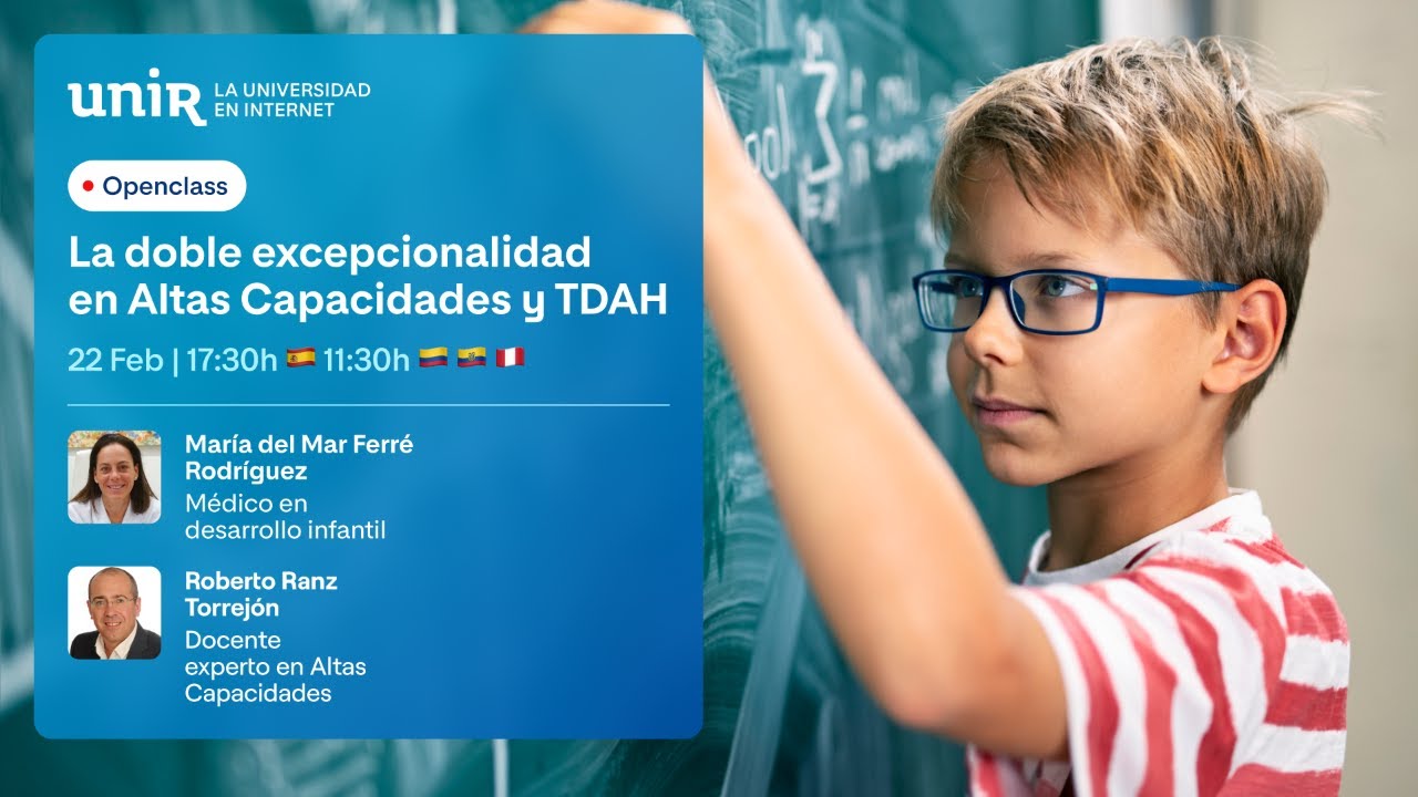 Doble excepcionalidad: Altas Capacidades y TDAH