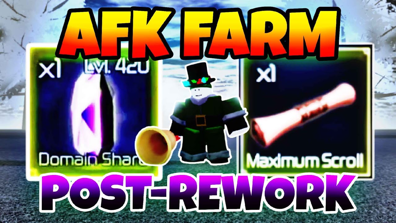 THE NEW BEST AFK FARM METHOD [Post Finger Bearer Rework] | Jujutsu ...