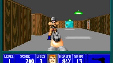 Wolfenstein 3D   DOSBOX Gameplay 2