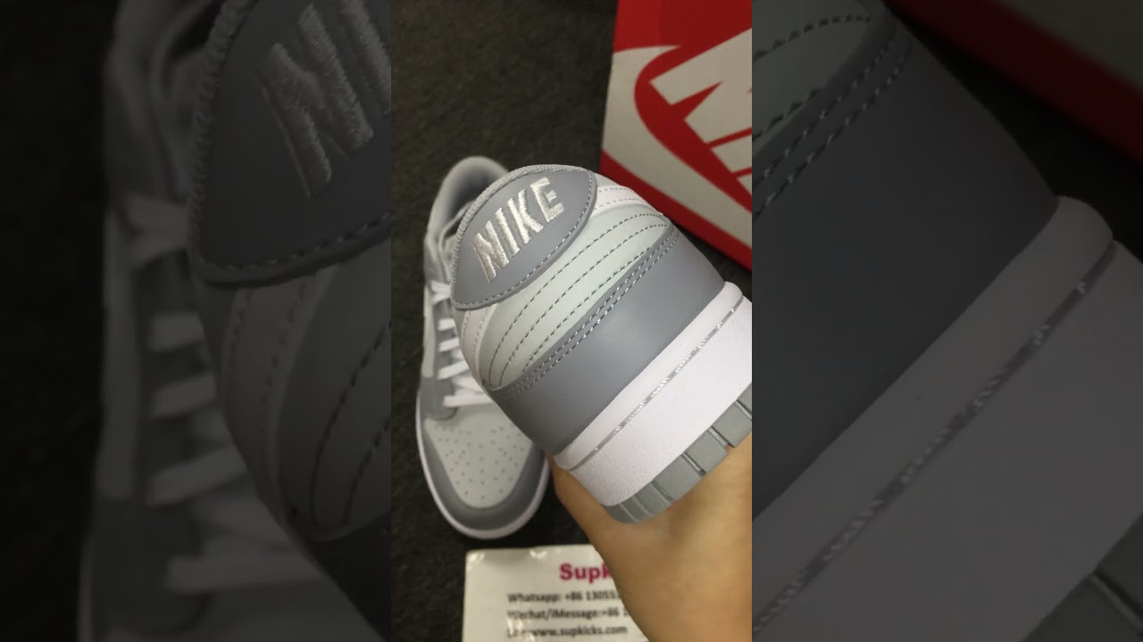 Nike Dunk Low Two Tone Grey DJ6188 001 review