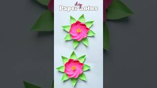 How to Make Paper Lotus Flower| Origami Lotus flower | Easy Lotus Flower | Paper Craft
