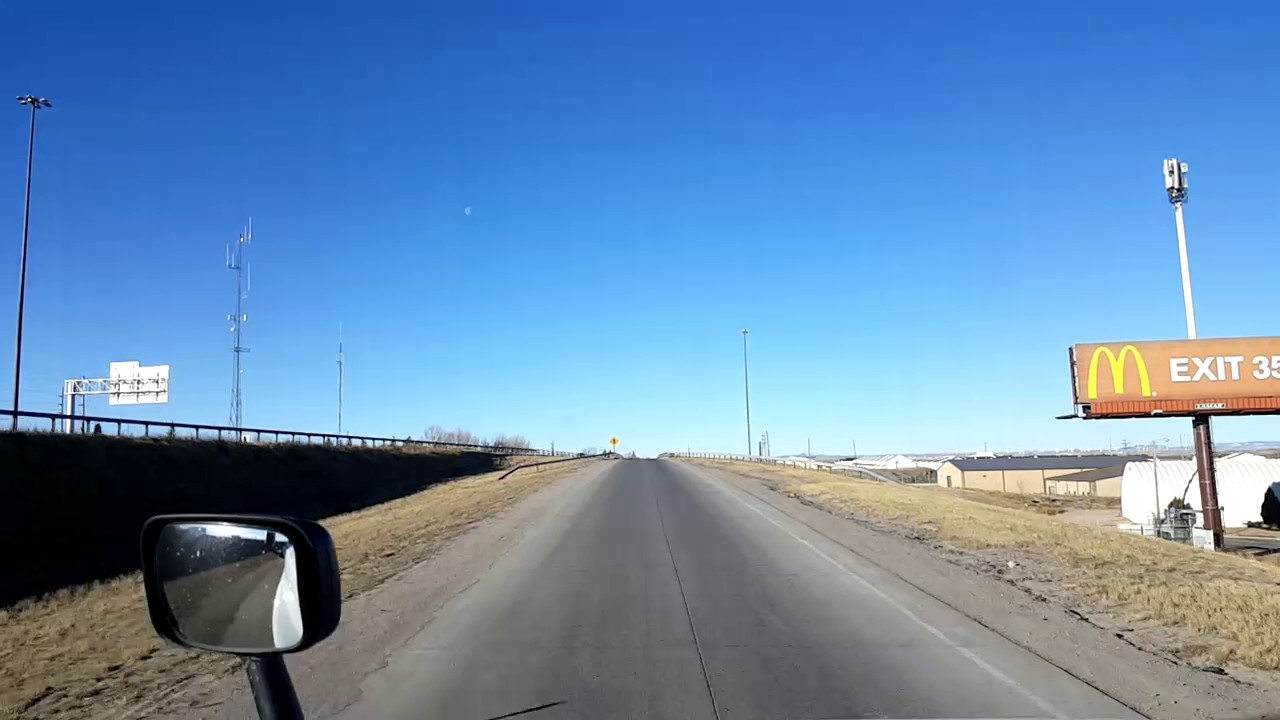 Bigrigtravels Live! Cheyenne to Rawlins, Wyoming Interstate 80