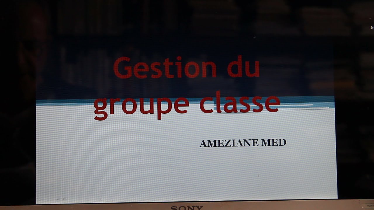 Gestion du Groupe Classe