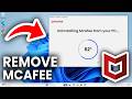 How To Uninstall/Remove McAfee On Windows 11 - Full Guide