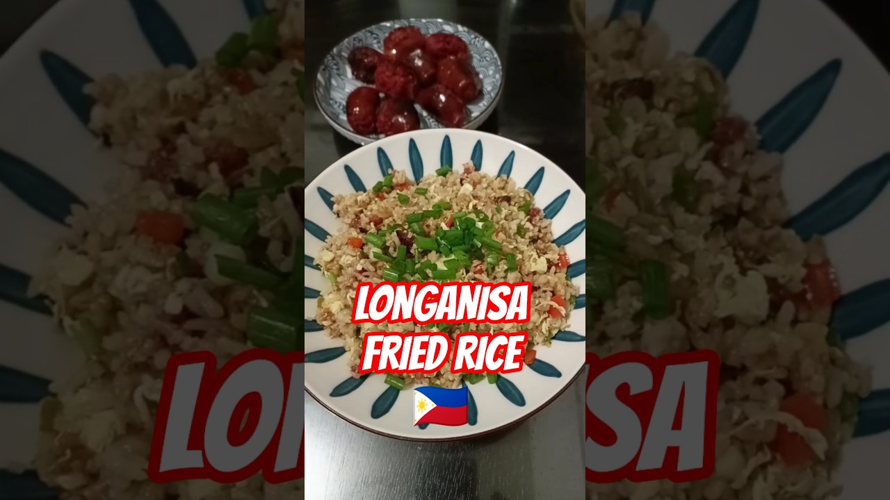 DAILY MEALS (Longanisa fried rice🇵🇭+Senti Music from D.higgs) 