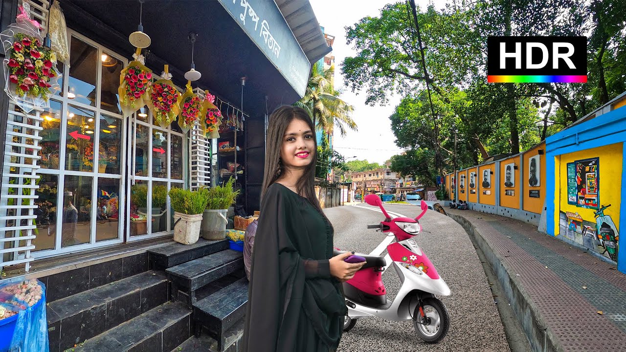 Exploring Beautiful Street in Chittagong City Bangladesh, Travel, Walking Tour 4K HDR