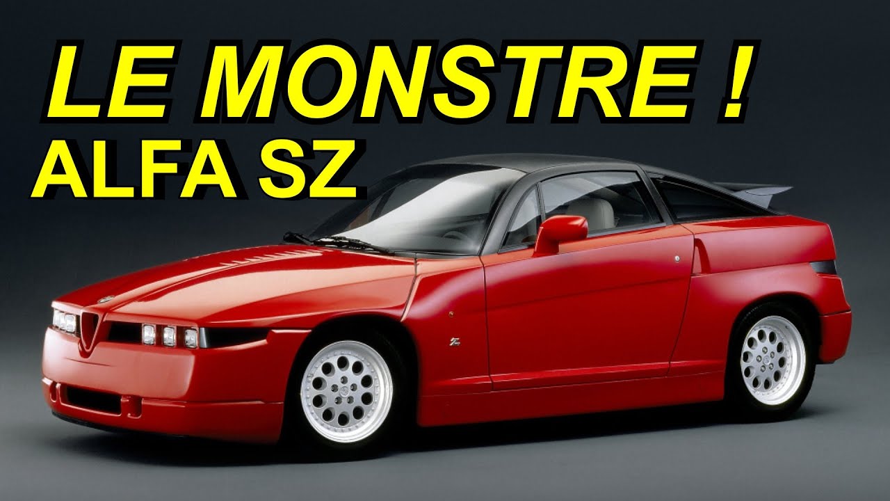ALFA SZ UN MONSTRE OUBLIÉ... UN CABRIO EXISTE !