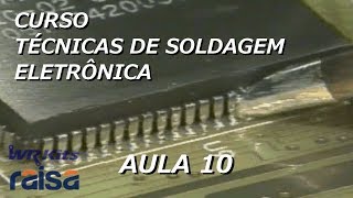 SOLDAGEM SMD COM AR QUENTE | Curso Soldagem Eletrônica #10