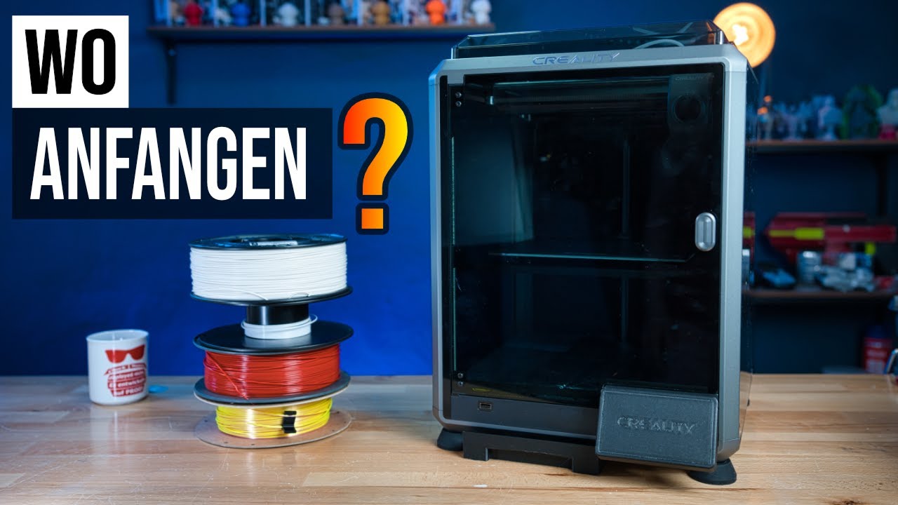3d Druck für Einsteiger - Wo beginnt man am besten? - YouTube